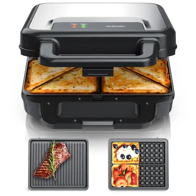 Arendo XXL Sandwichmaker 4er