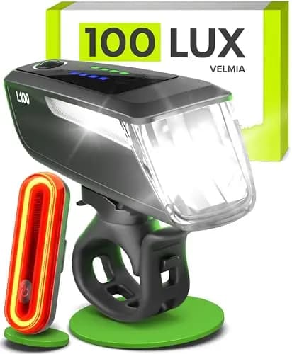 VELMIA StVZO Fahrradlichter Set