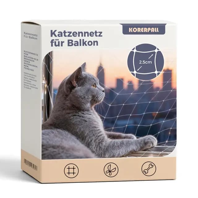 KORERPALL Vogel- und Katzenschutznetz