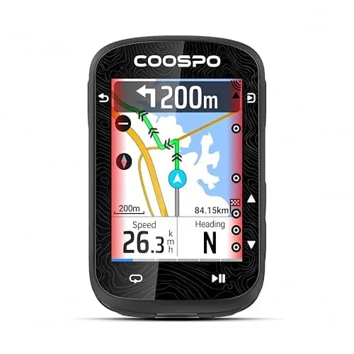 CooSpo CS600 GPS Fahrradcomputer 2,4 Zoll Farb-Touchscreen