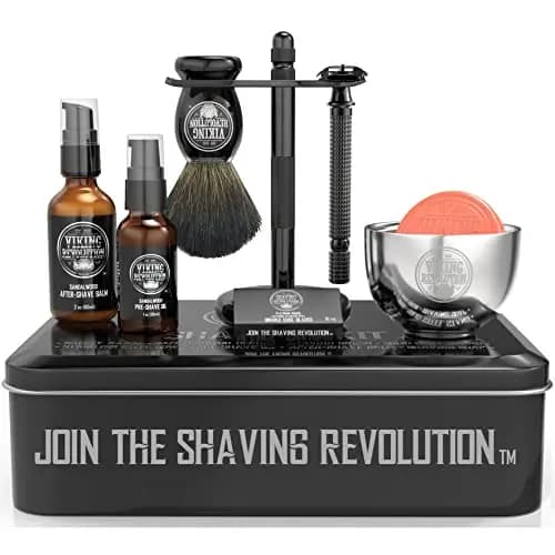 Viking Revolution Luxus-Rasierset Sicherheitsrasierer