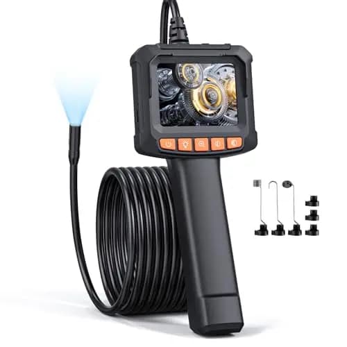 QIMIC Endoskopkamera 1080p HD IP67 mit 2,4" IPS-Display