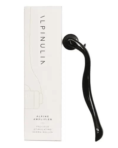 ALPINULIN Roller 0,5 mm Titan-Mikronadeln - Microneedling-Roller ideal für die Kopfhaut-Durchblutung, Geeignet zur Anwendung bei Haarausfall