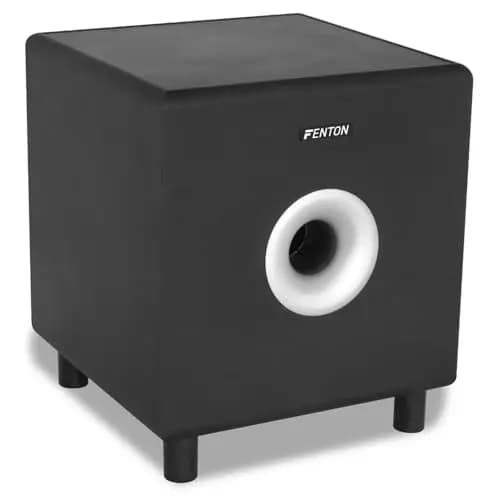 Fenton SHFS08B Aktiv-Subwoofer 8 Zoll 200 Watt – Bild 1