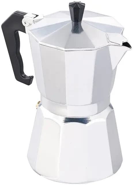 Espressokanne: Espressokocher für 6 Tassen; für Induktions-Herde geeignet; 300 ml (Espressomaschinen, Espressokanne Induktion, Mokka)