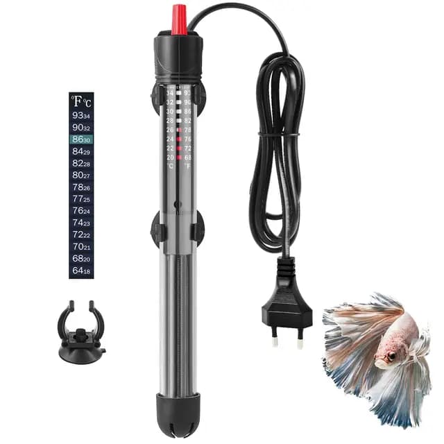 FEDOUR Aquarienheizer 300W Quarzglas mit Thermostat