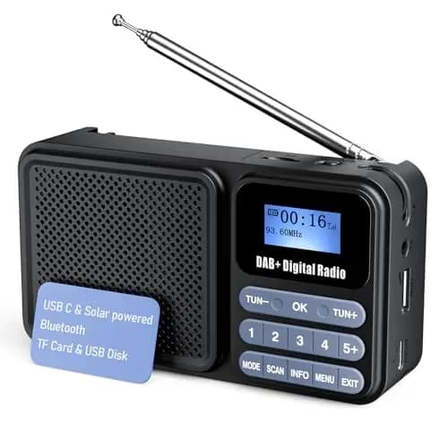 Gallypek DAB Radio mit Bluetooth