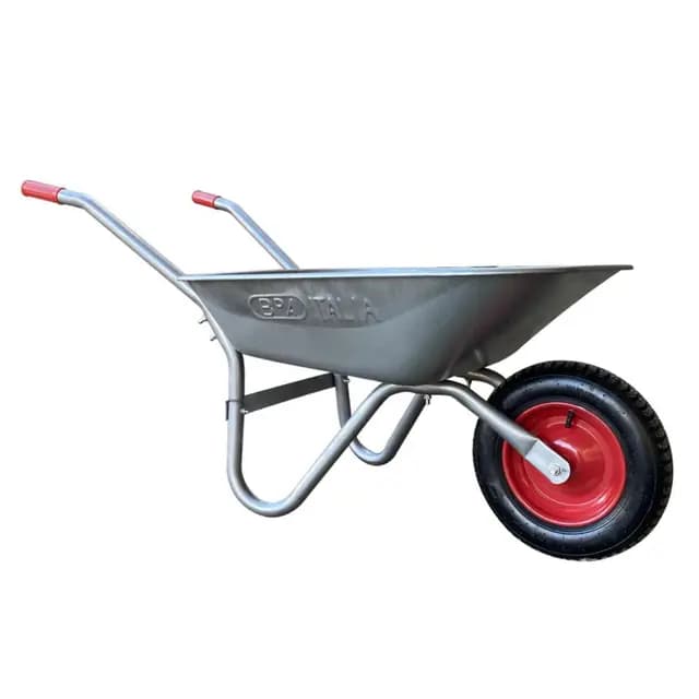 Toolland QT500 Schubkarre 85 L verzinkte Stahlmulde – Bild 1