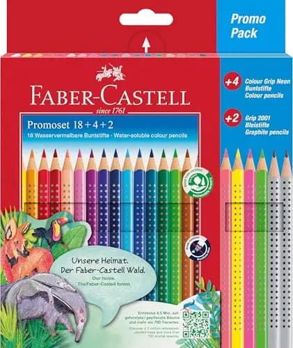 Faber-Castell Dreikant-Buntstifte Set