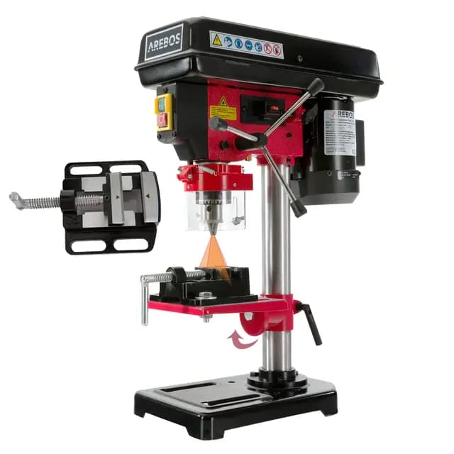 Arebos 500W Säulenbohrmaschine