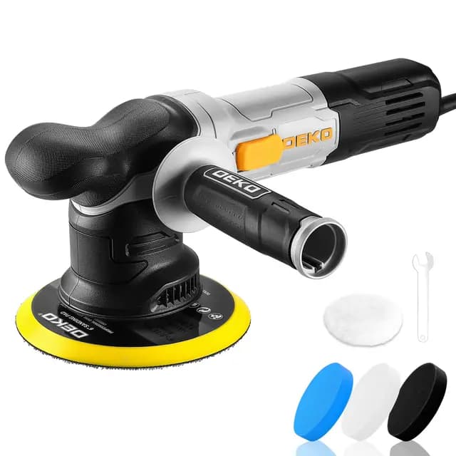 DEKOPRO 800W Exzenter-Poliermaschine