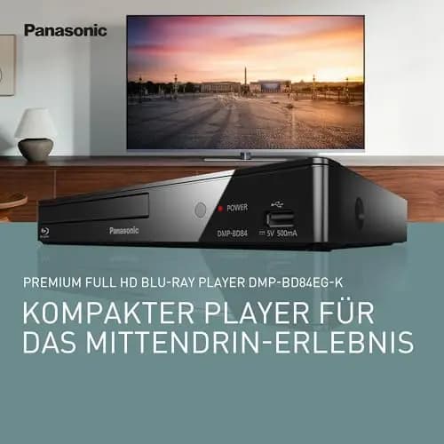 Panasonic DMP-BD84EG-K Smart Blu-ray-Player