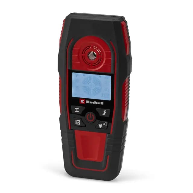 Einhell Digitales Ortungsgerät TE-MD 80 (max. Ortungstiefe Eisenmetall 80 mm, Stromleitung 60 mm, Nichteisenmetall 38 mm, Holz 24 mm, automat. Kalibrierung, LCD-Anzeige)