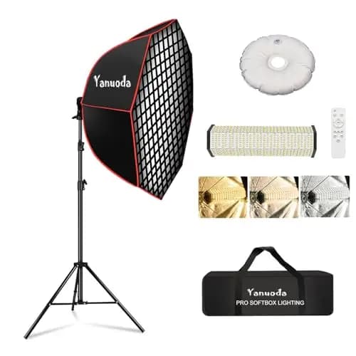 Yanuoda 95cm Achteck-Softbox Set