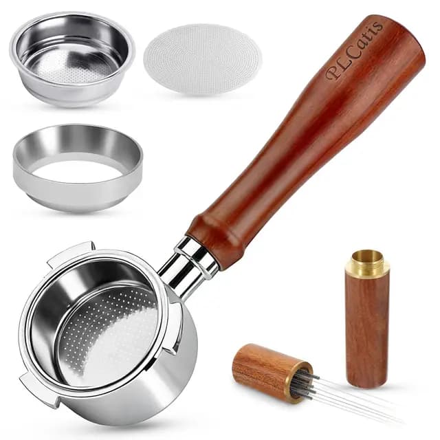PLCatis 51mm Bottomless Portafilter Set