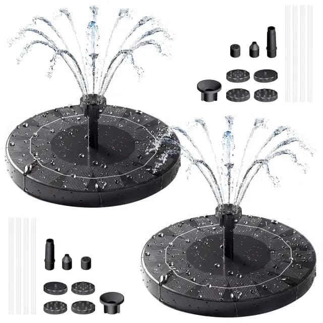 AISITIN Solar Springbrunnen Set