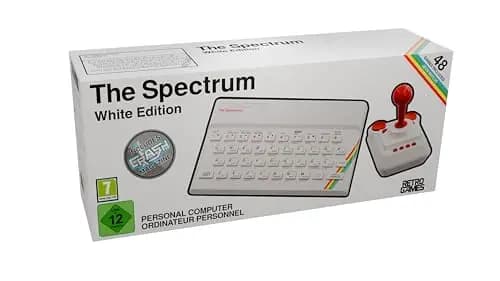 Retro Games Spectrum White Edition