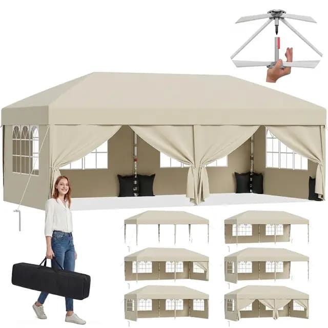 JUMMICO Pop Up Pavillon 3x6