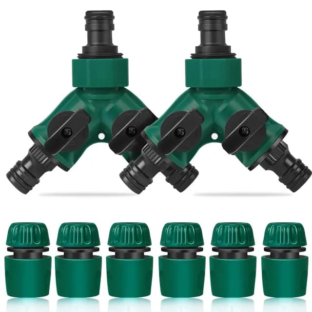 GTGOOG 2-Wege-Wasserverteiler Set