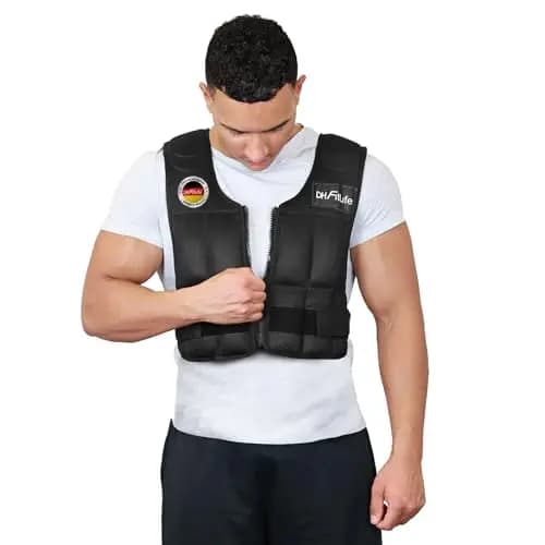 DH FitLife Gewichtsweste verstellbar 10–30 kg