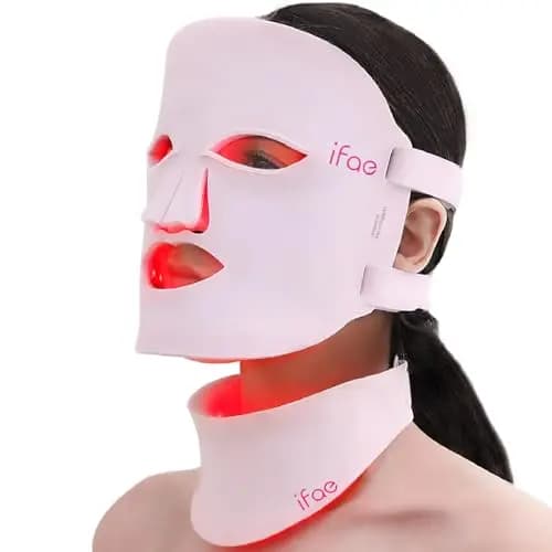 IFAE LED Gesichtsmaske 630nm/830nm mit 396 Chips