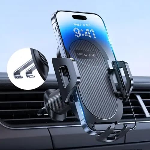 Miracase Universal KFZ-Lüftungshalterung 360° Drehung Doppelhaken