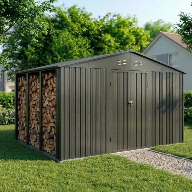 Albatros 4XL Metall-Gartenhaus