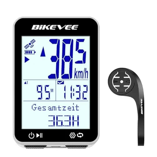 Bikevee BKV310B GPS-Fahrradcomputer 2,4 Zoll kabellos