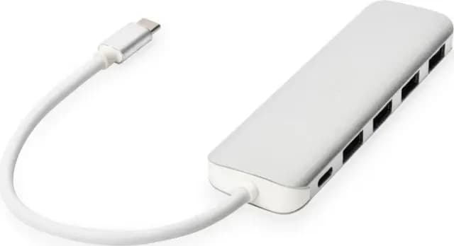 Digitus USB-Hub 4-Port USB-A 3.0 mit USB-C Anschluss