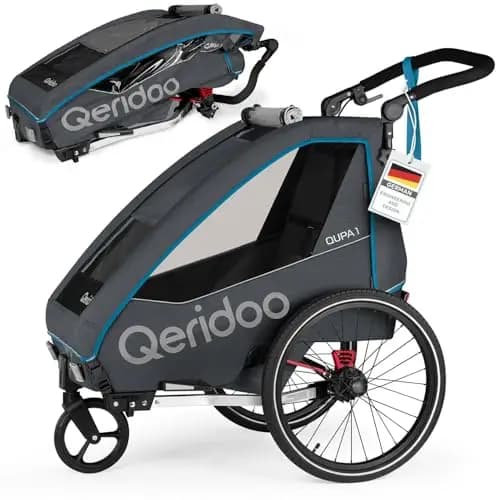Qeridoo QUPA 1 Fahrradanhänger