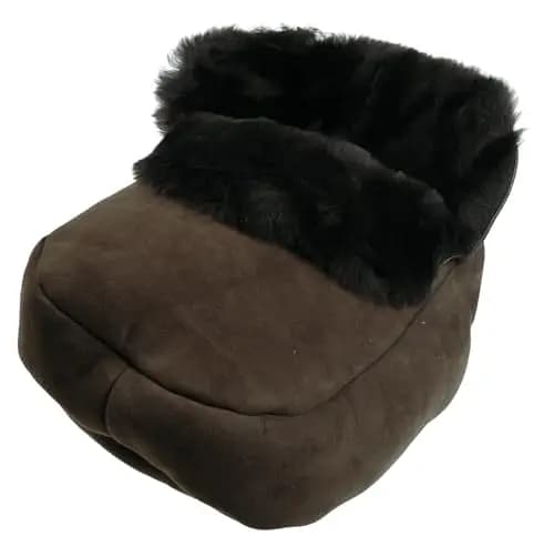 Harrys-Collection Fußsack Fußwärmer aus echtem Lammfell