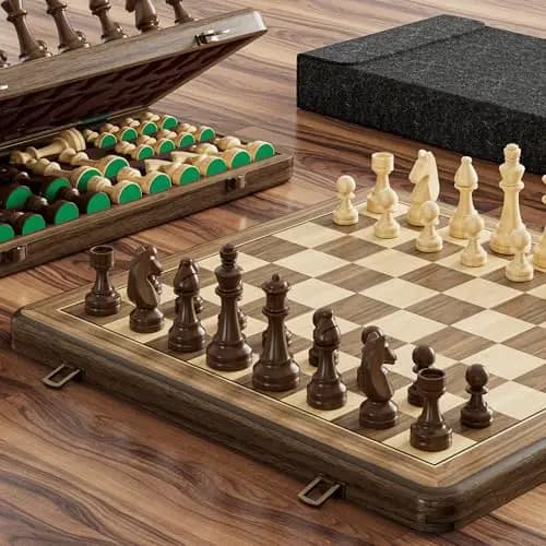 Puecrof 15 Zoll Magnetschachspiel