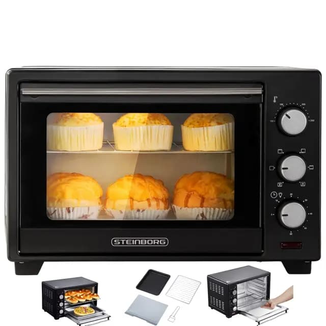 Steinborg 25L Mini-Backofen
