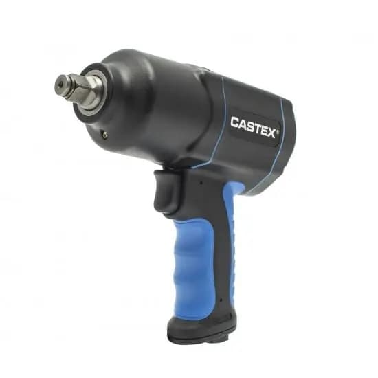 CASTEX Druckluft-Schlagschrauber 1/2" 1600 Nm TWIN HAMMER - leicht, leistungsstark, Drehmomenteinstellung, Links-/Rechtslauf - Modell PCAS-001