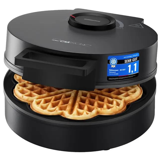 Clatronic WA 3832 Herzform-Waffeleisen – Bild 1