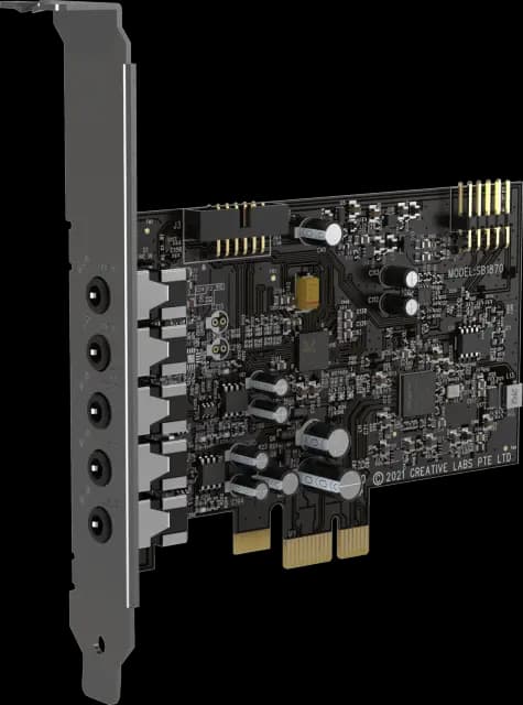Creative Sound Blaster Audigy FX V2 PCIe Soundkarte