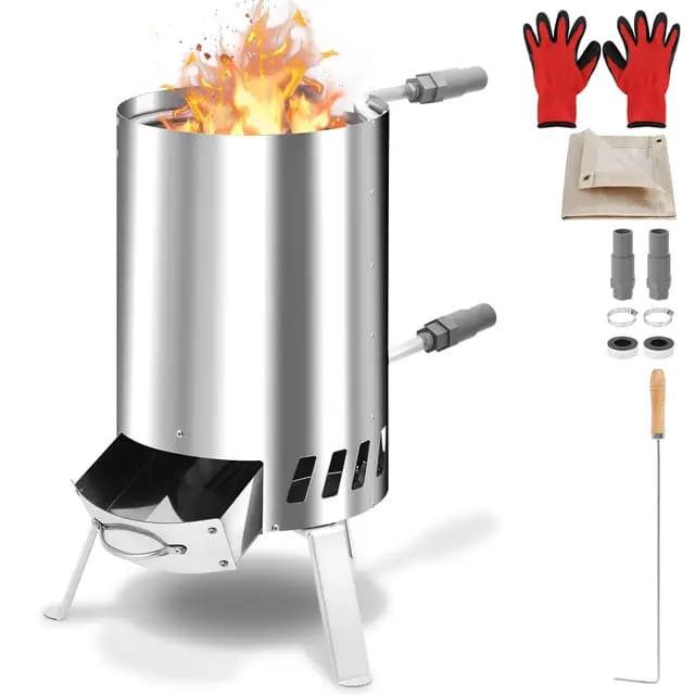 Vigevee Poolheizung Feuertonne