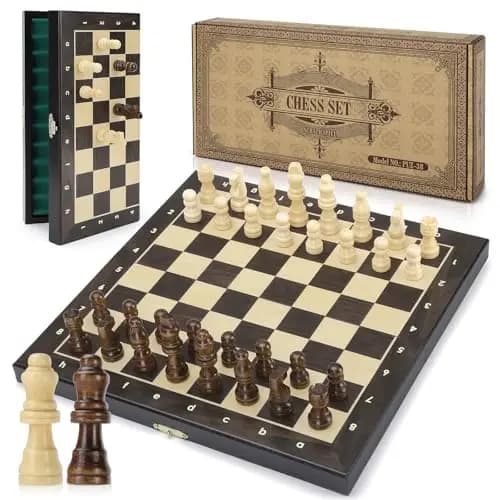 Peradix Magnetisch Holz-Schachspiel