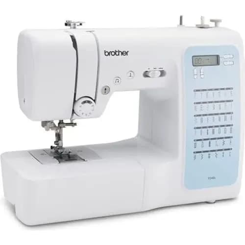 BROTHER FS40s Elektronische Nähmaschine-40 Stiche-Nadelfadensystem-LCD-Display-Auswahltasten-Freiarm