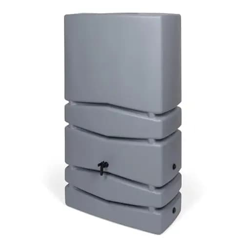 Kreher Aqua Tower Regentonne 350 L Grau – Bild 1