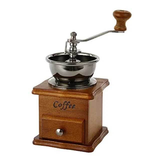 PIQIUQIU Handbetriebene Kaffeemühle