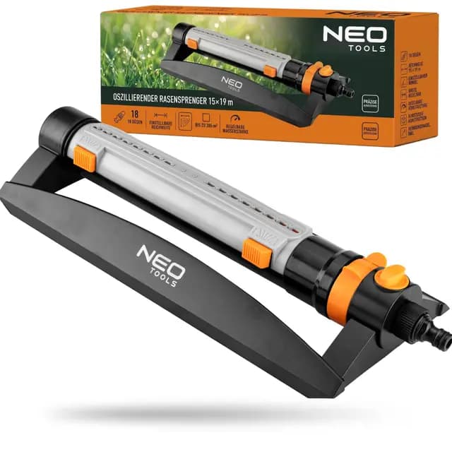 NEO TOOLS Oszillierender Rasensprenger
