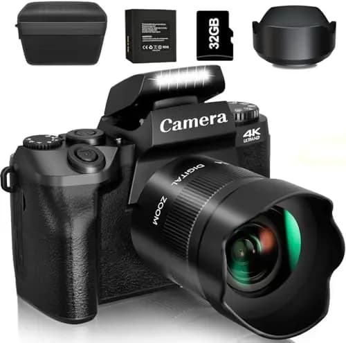 Fine Life Pro 4K 64MP Kompaktkamera