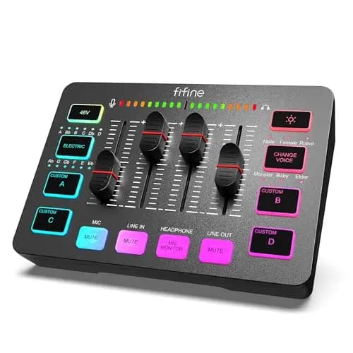 FIFINE MI19 Audio-Mixer