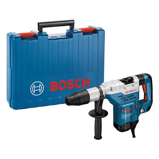 Bosch Professional Bohrhammer GBH 5-40 DCE (SDS Max, inkl. Zusatzhandgriff, Handwerkoffer)