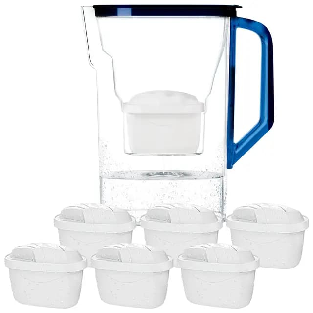 Wessper 3D Slim Aquamax Wasserfilterkanne – Bild 1
