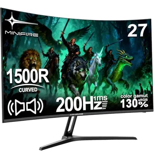 Minifire MFG27C1 Curved Gaming Monitor