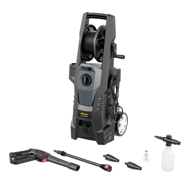 WAGNER AQUASTORM Premium - Leistungsstarker Hochdruckreiniger für professionelle Ergebnisse und anspruchsvolle Reinigungsaufgaben, inkl. Standard-, Turbo- und Schaumdüse