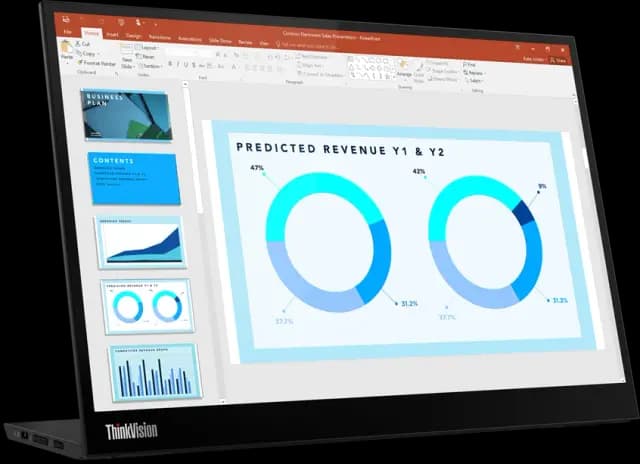 Lenovo ThinkVision M14d Portabler Monitor 14"