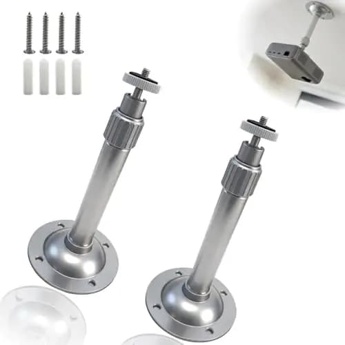 CDQZAIKEJI Universal Beamer-Deckenhalterung 2er-Set Aluminium